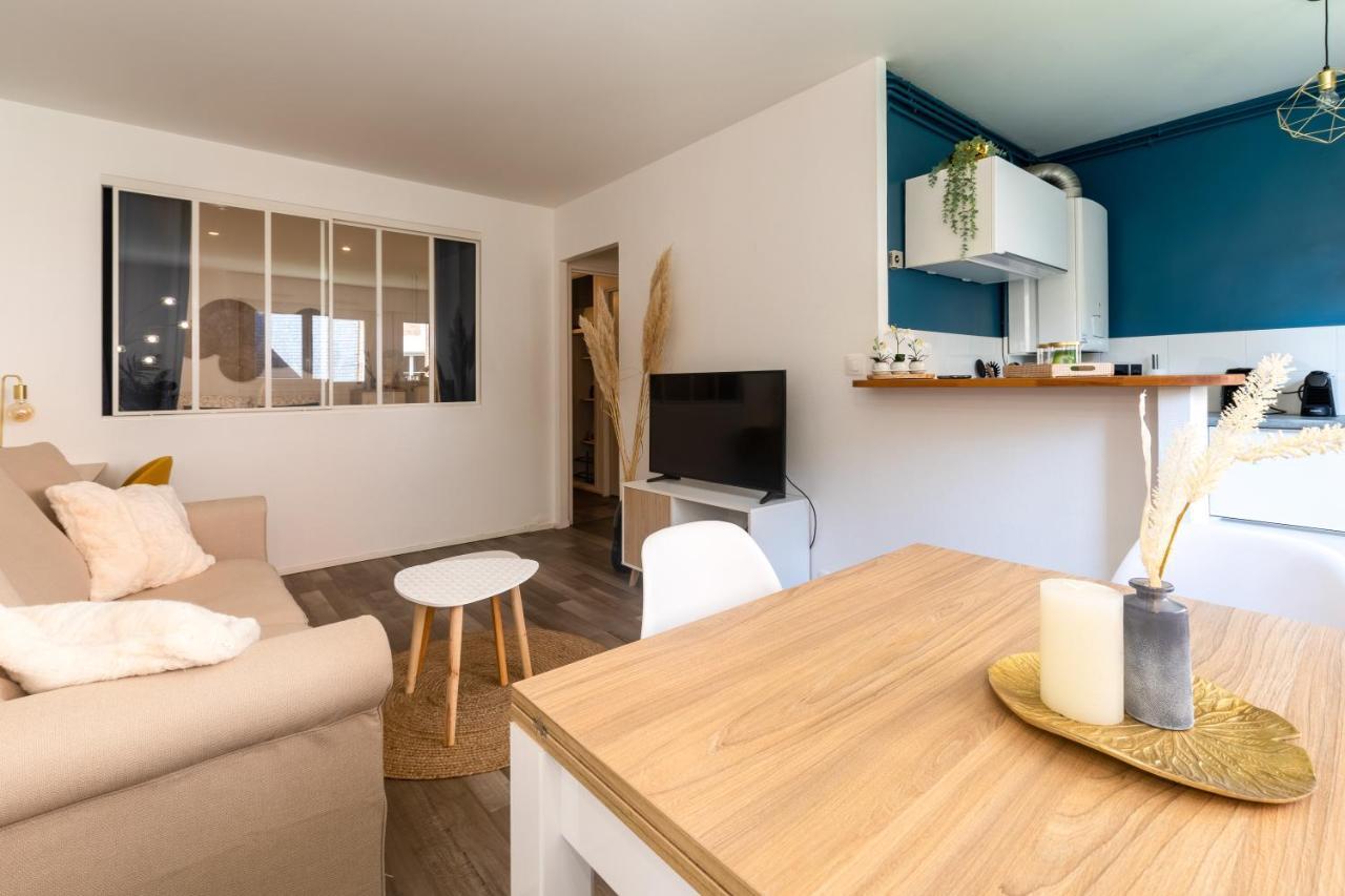 Hygge - Superbe Apt Renove Rouen Gare Avec Parking Privatif公寓 外观 照片